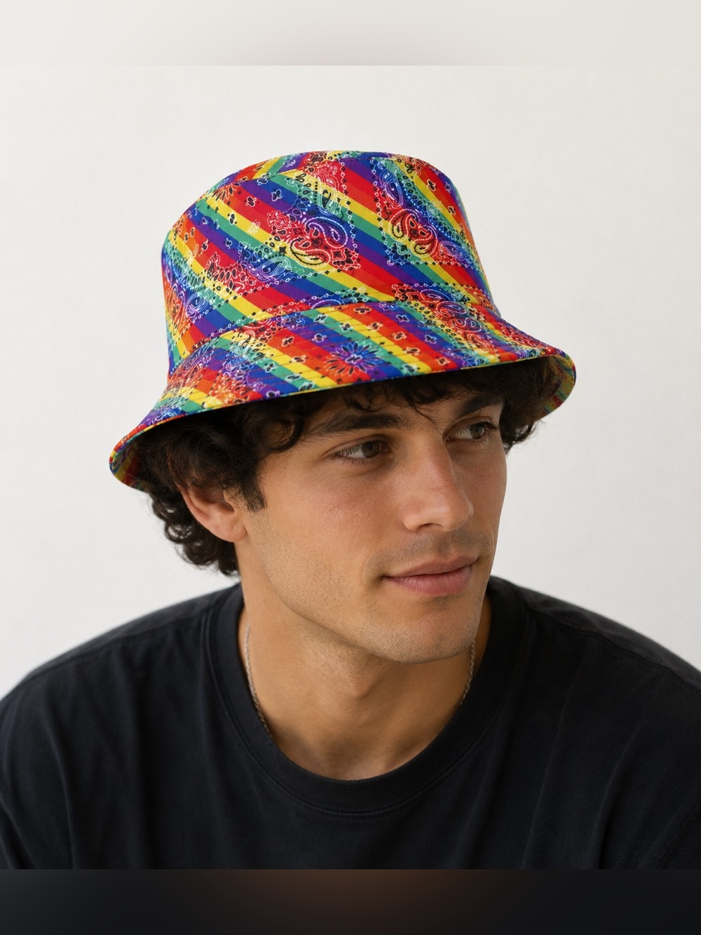 REVERSIBLE BUCKET HAT-UNISEX